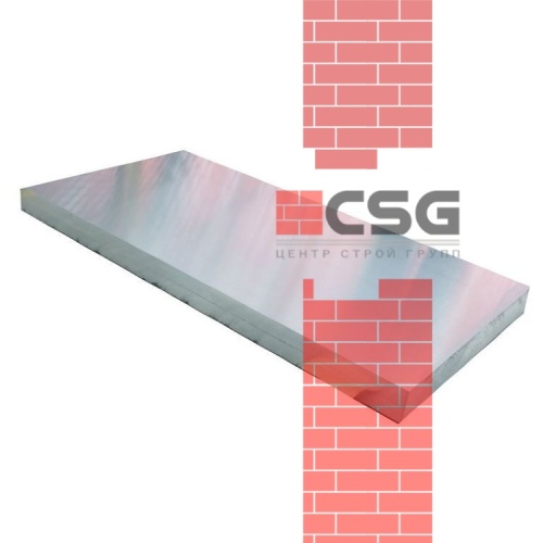 Плита дюралевая 16х1200х3000 РТ-Техприемка, марка В95 Т1