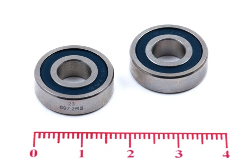 Подшипник 619/7 2RS (1000097, 697) 7*17*5мм (шт)