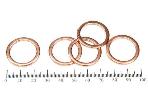 Шайба медная 20х26х1.5