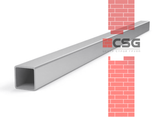 Профиль квадратный алюминиевый 20х20х1.5, длина 6 м, марка АД31Т1