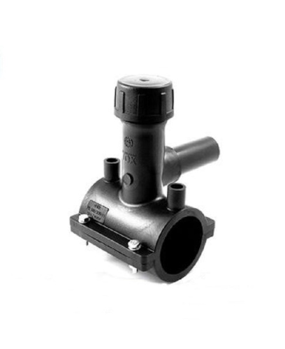 Седловидный тройник с фрезой 125/40 мм SDR 11