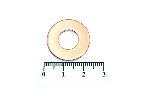 Шайба медная 10х22х1.5