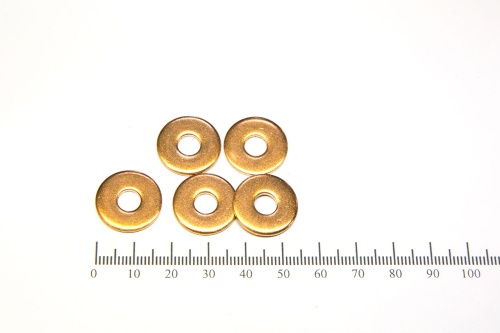 Шайба медная 6х18х1.5