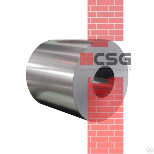Лист нержавеющий х/к холоднокатаный 0.8х1000 YD/BA+PI (зерк) AISI 430 (08Х17), ширина 1000