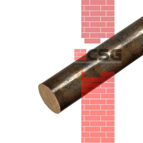 Круг бронзовый 300 с мех. обработкой, марка БрОЦС5-5-5