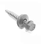 Саморез кровельный 4.8x35 RAL 7004 по дереву (3 000шт) арт.1185978CDEK