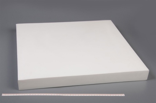 Фторопласт листовой 50 ±3.0 мм (500х500 мм)