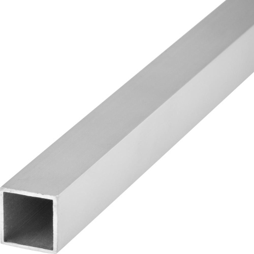 Профиль квадратный алюминиевый 25х25х1.5, длина 6 м, марка АД31Т1